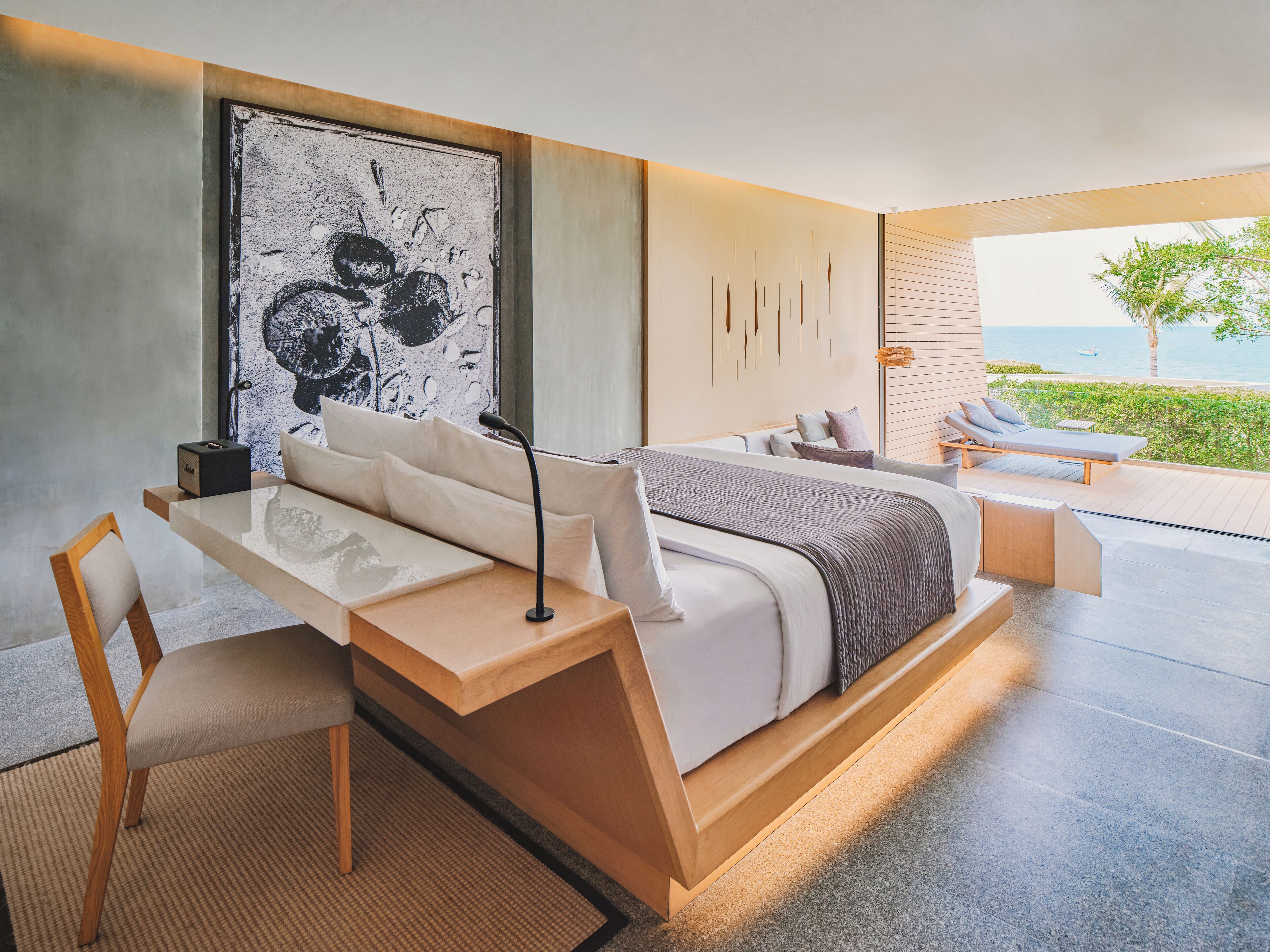 beachside seaview pool villa | 1 bedroom, down duvets, free minibar, in-room safe