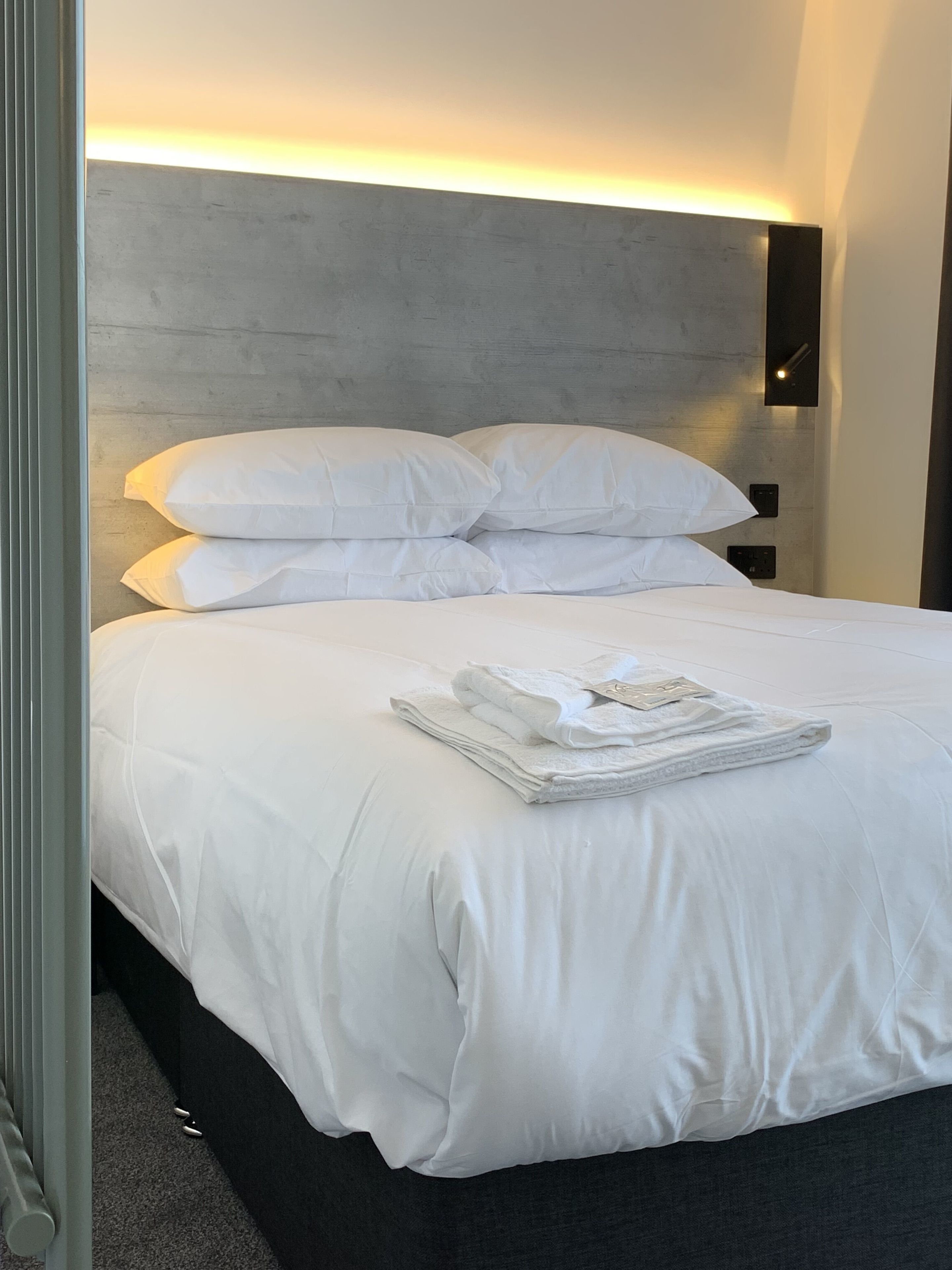 deluxe king room | in-room safe, desk, soundproofing, iron/ironing board