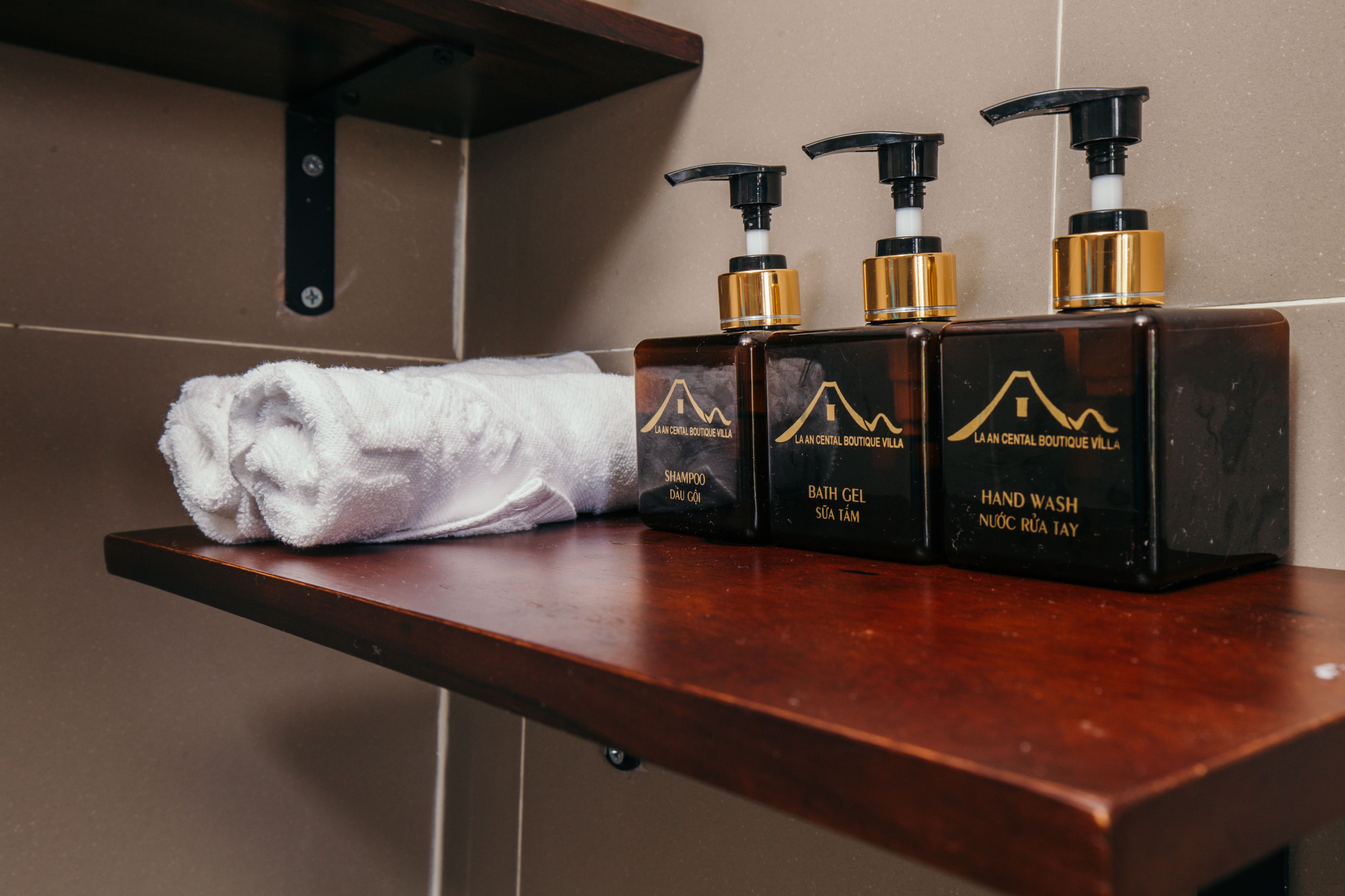 free toiletries, hair dryer, bathrobes, slippers