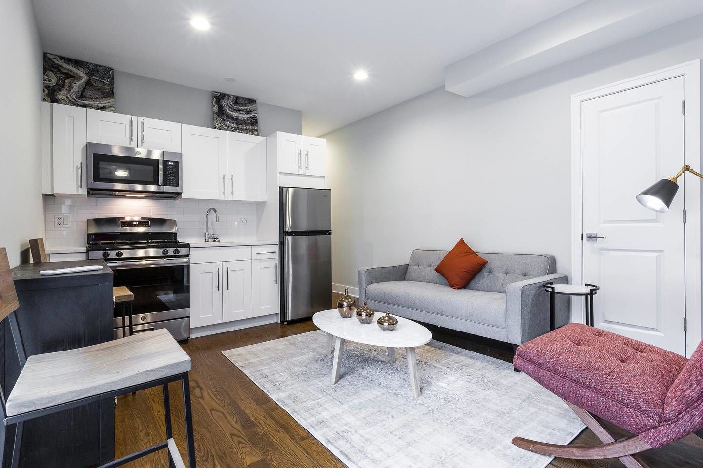 Apartment (2 Bedrooms) | Living area | Flat-screen TV
