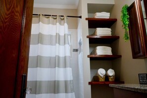 Apartment (3 Bedrooms) | Bathroom | Hair dryer, soap, shampoo - The Pinnacle - Peace, Perfection, Practicality (Chicago)