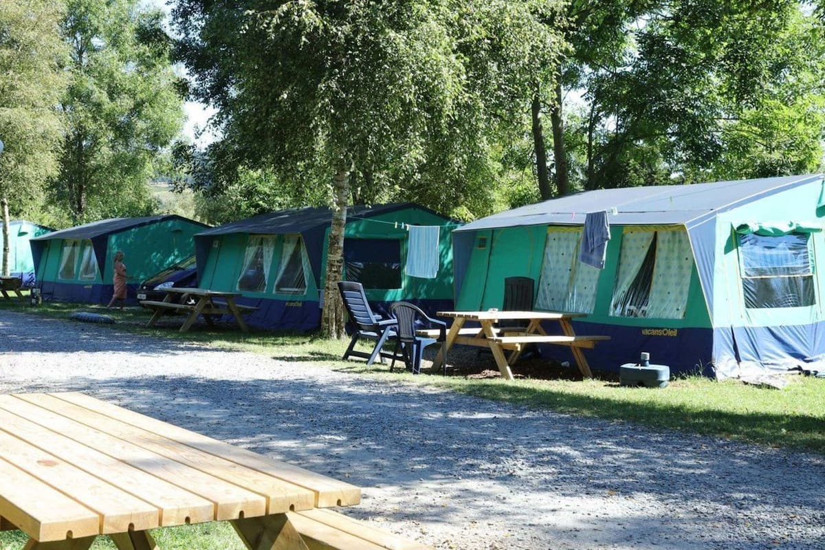 Tent, Shared Bathroom
