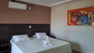 Suíte, 1 cama King (Master) | Roupas de cama premium, frigobar, cofres nos quartos