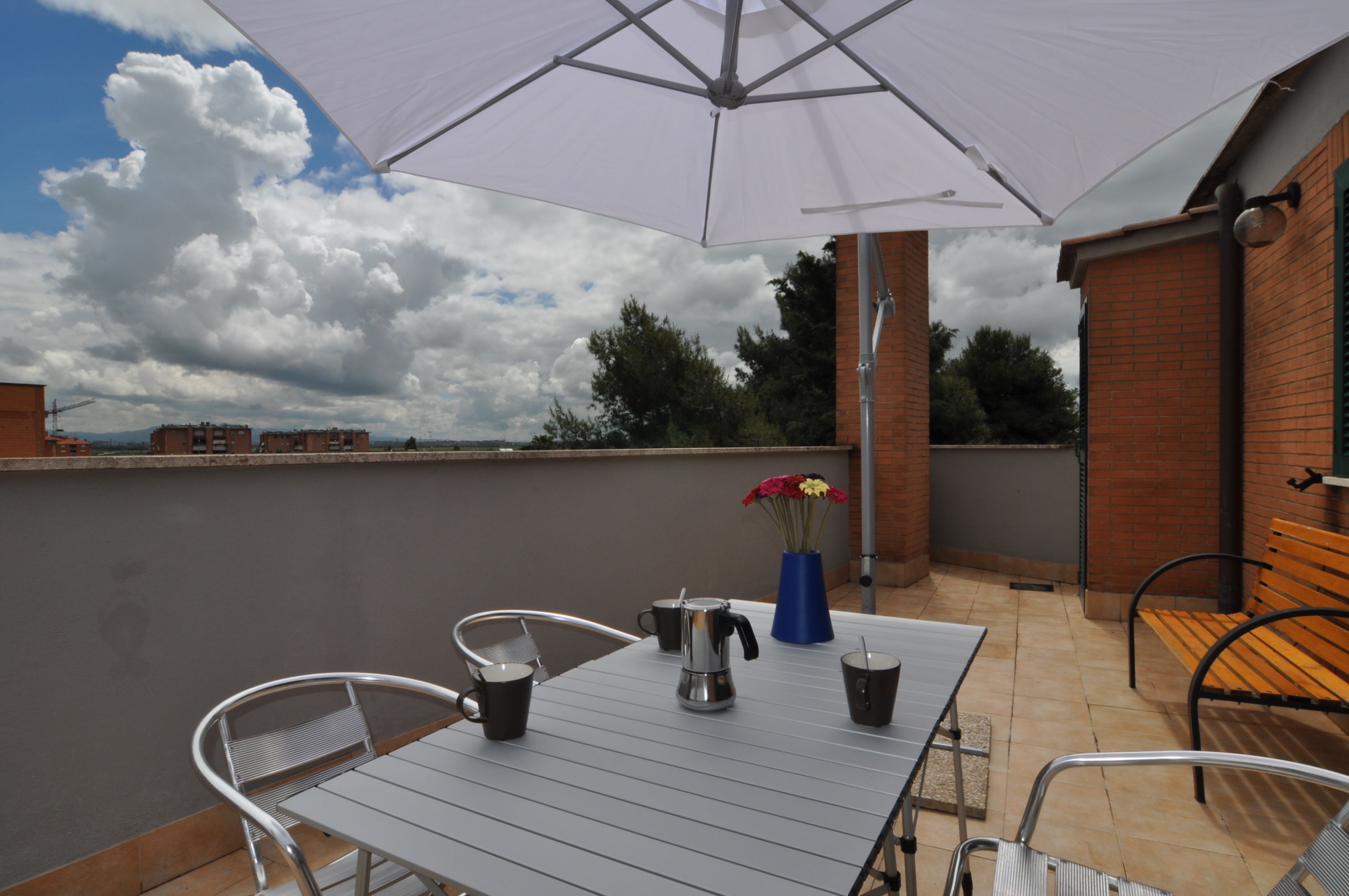 Căn hộ, 1 phòng ngủ (5) | Hiên