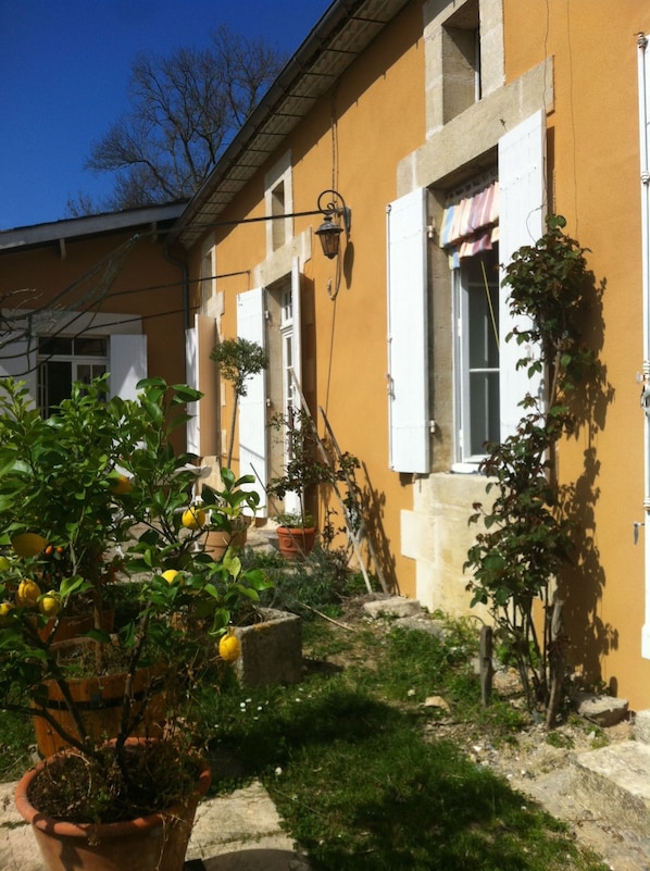 Façade de l’hébergement