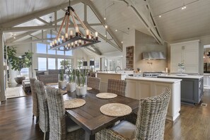 Spiseområde på rommet