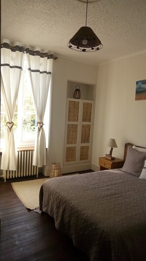 Family Triple Room, Multiple Beds, Garden View (Nature) | 1 bedroom, premium bedding, memory-foam beds, individually decorated
