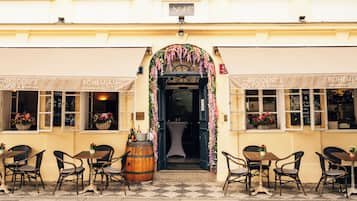 Fachada de la propiedad