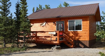  Denali Wildlife Moose Cabin  Luxury with a touch of Rustic