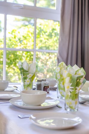 Colazione all'inglese inclusa, servita tutte le mattine