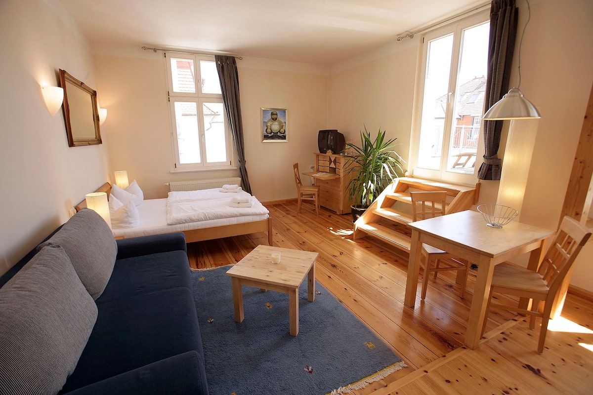 Dachterrassenappartement | Schreibtisch, kostenloses WLAN