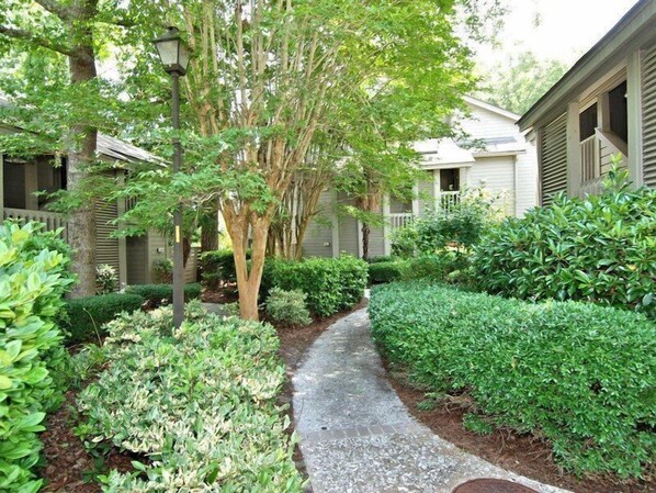 Voorkant van accommodatie