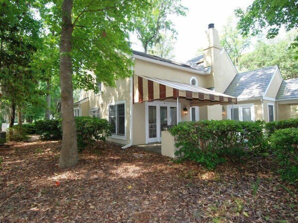 Entrada de la propiedad