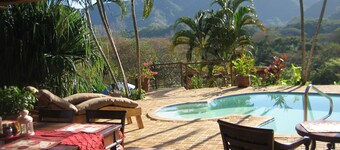 Costa Rican Holiday Home On 20 Acres Just Outside Of Herradura's Sandy Beaches.