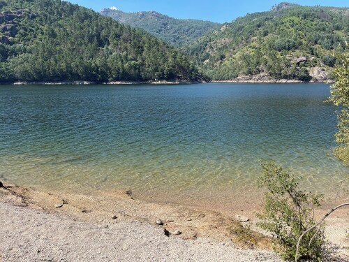Holiday house in Gerês. Views of the National Park and the dam Caniçada