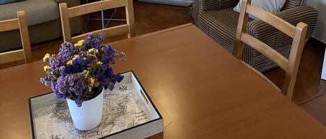 Fernseher, Kamin, DVD-Player