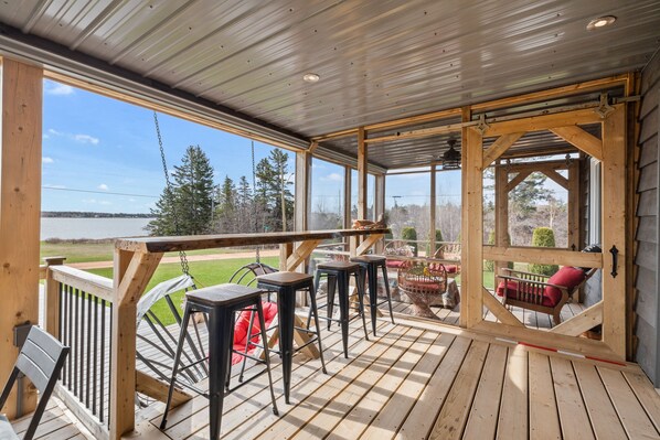 Terrace/patio - Labor Day Week Open - Aug 31st to Sept 7th, Prince Edward Island, Canada 2026 (Bayside)