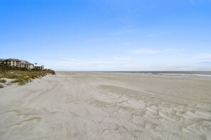 On the beach