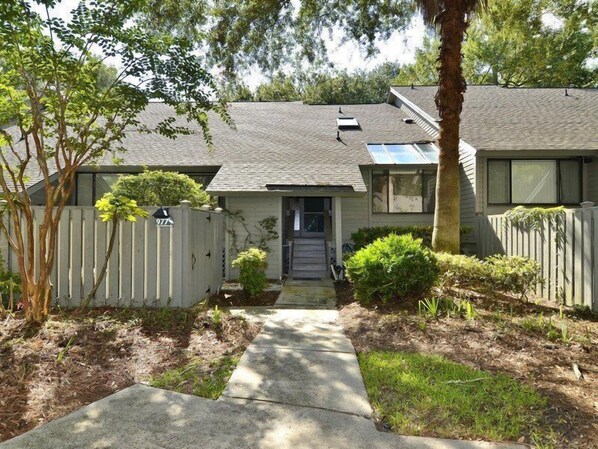 Fassade der Unterkunft