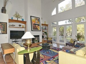 TV, DVD player - Hunt Club 5 (Hilton Head Island)