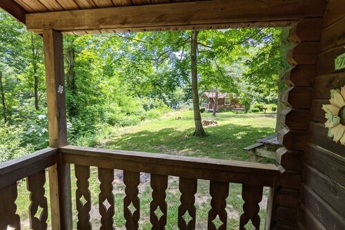 "Curly" Camping Cabin #3 | Pet Friendly