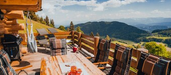 A chalet in the Canadian style.