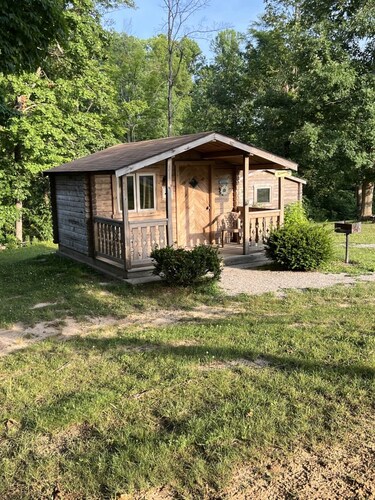 "Rowan" Camping Cabin #4 | Pet Friendly