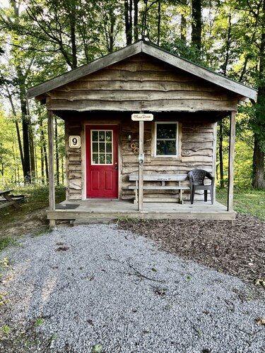 "Miss Dixie" Camping Cabin #9 | Pet Friendly