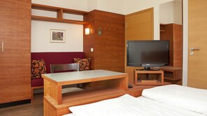 Quarto solteiro conforto | 1 quarto, individualmente mobiliados, escrivaninha, berços (sobretaxa)