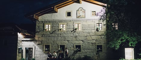 Front of property - evening/night