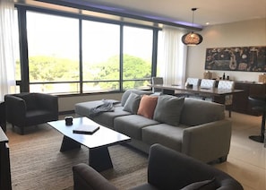 Appartement | Coin séjour | TV connectée