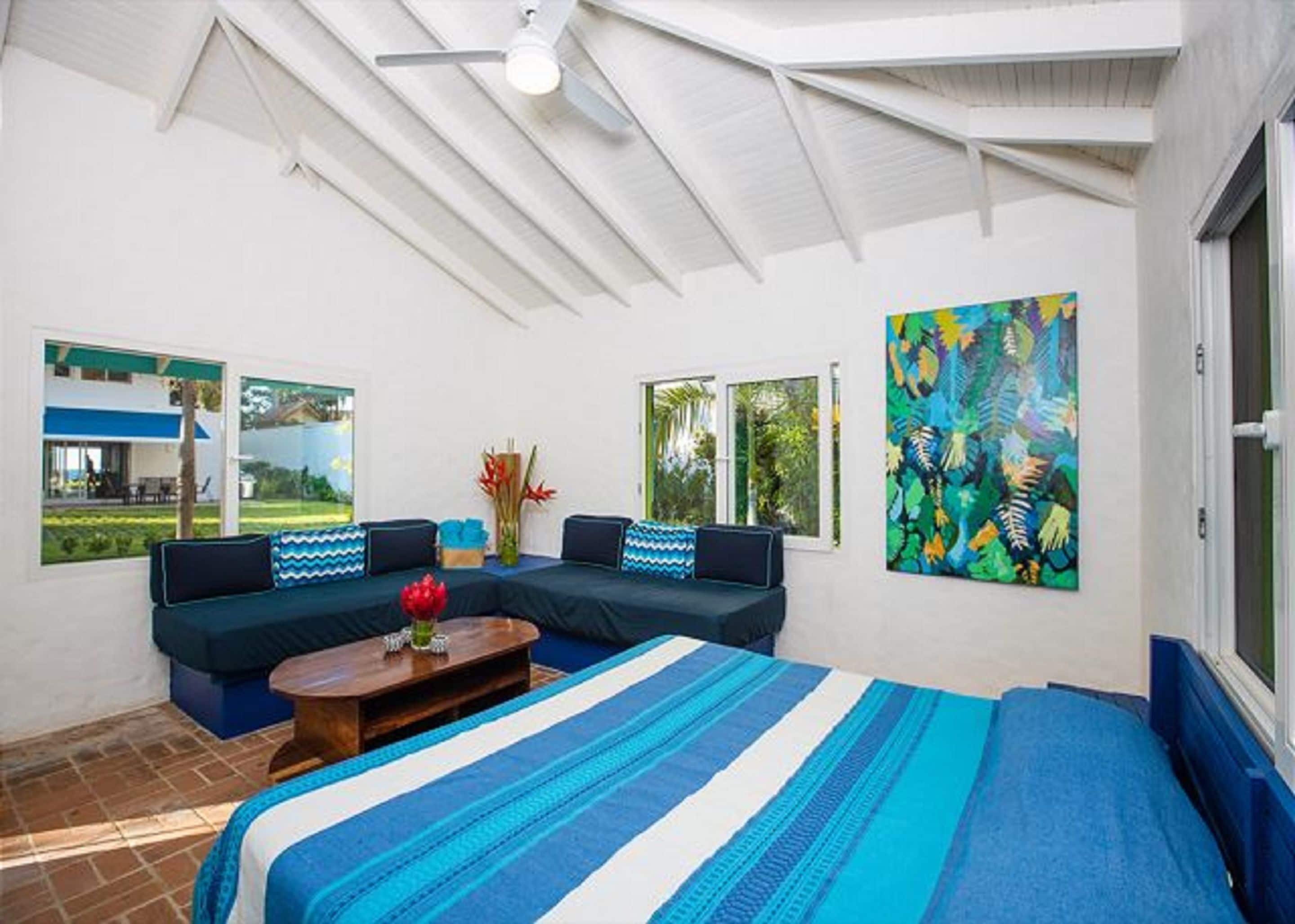 Rumah Keluarga, 1 kamar tidur, pemandangan samudra | 1 kamar tidur, brankas, Wi-Fi gratis, dan seprai linen