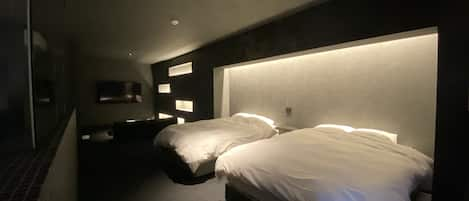 Premium bedding, pillow-top beds, minibar, individually decorated