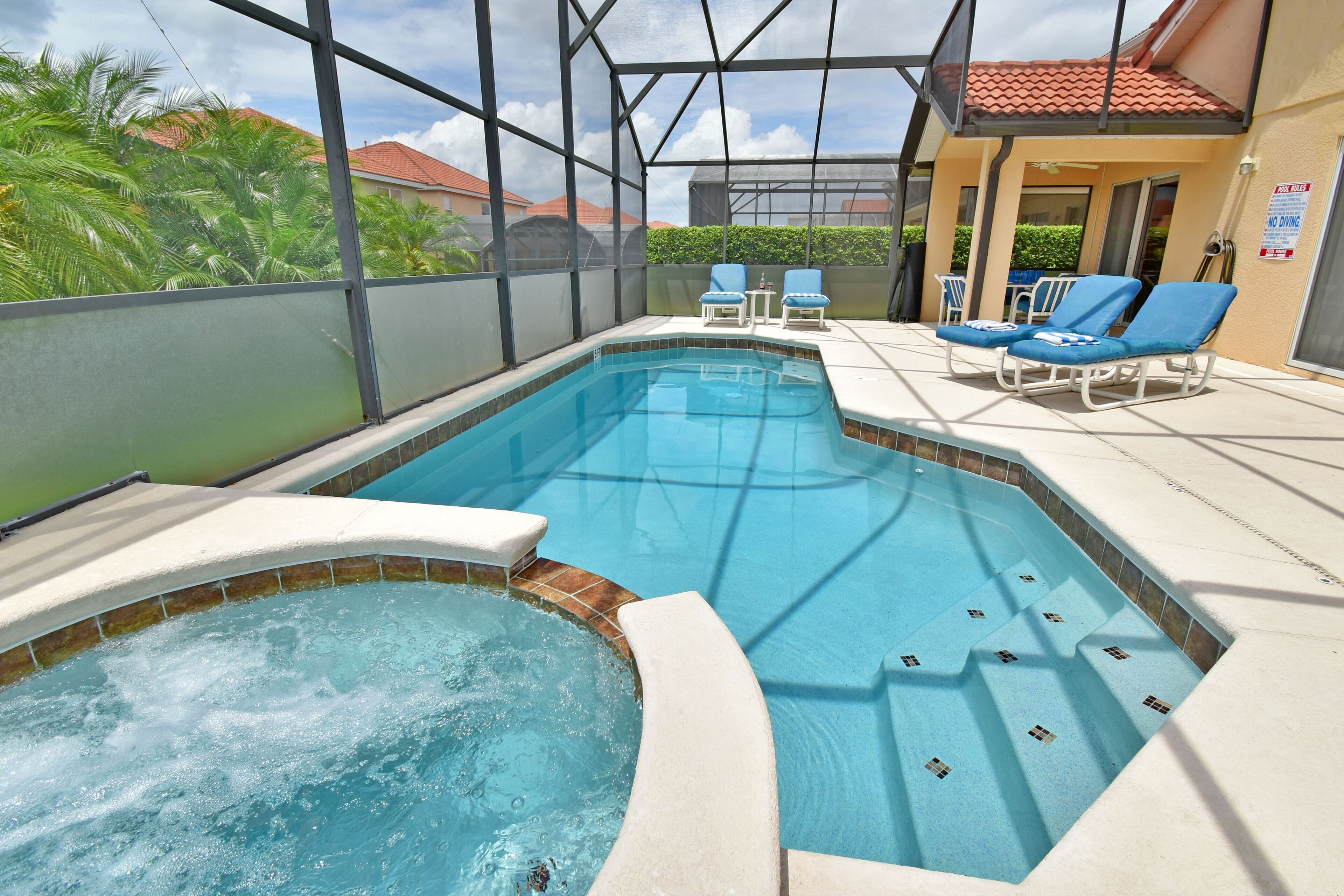 Spacious Pool Home in Gated Solana Resort With Themed Rooms