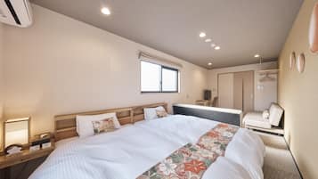 舒适四人房 | 1 多间卧室、办公桌、笔记本电脑工作区、免费 WiFi