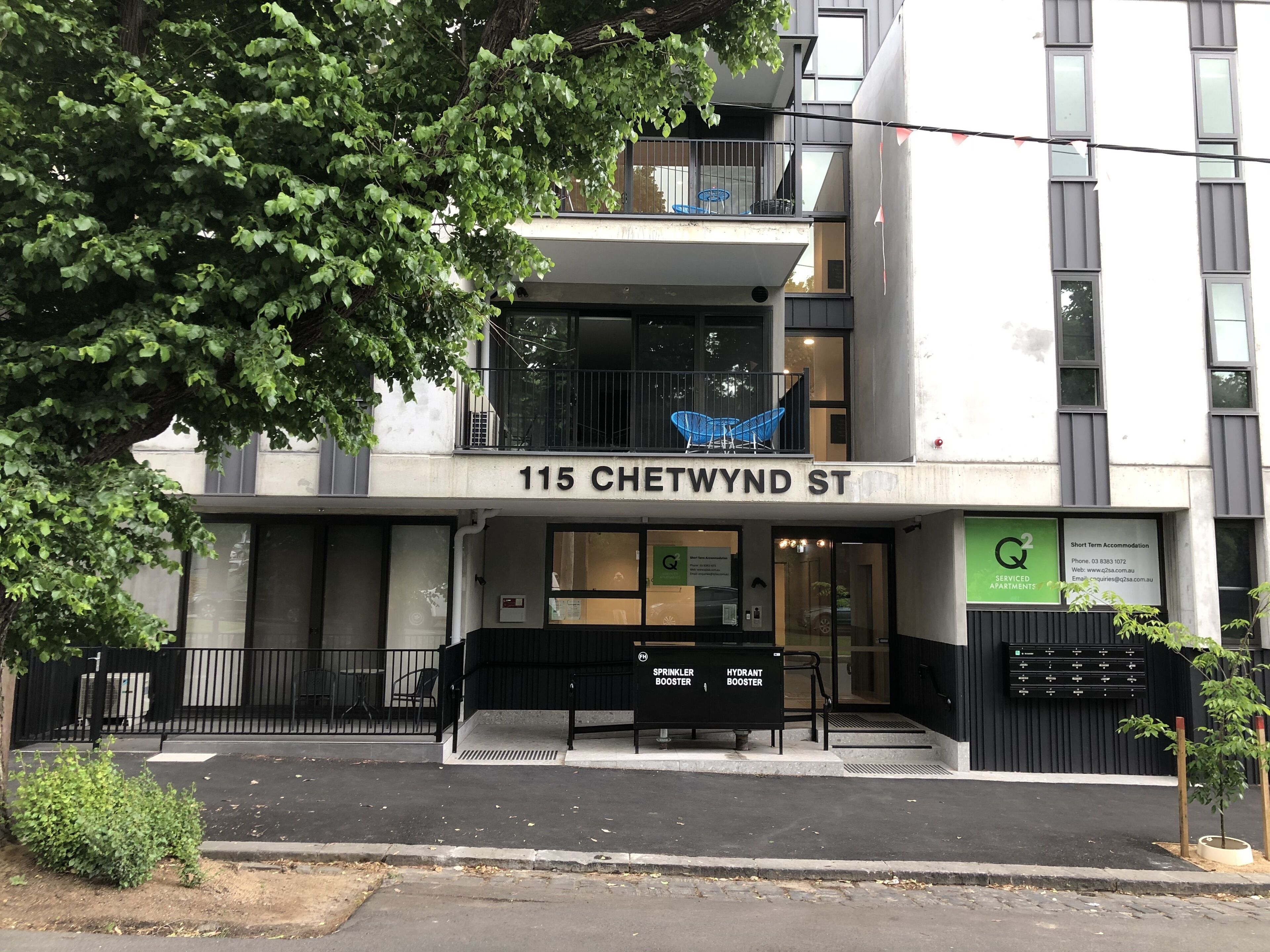 Fachada del alojamiento