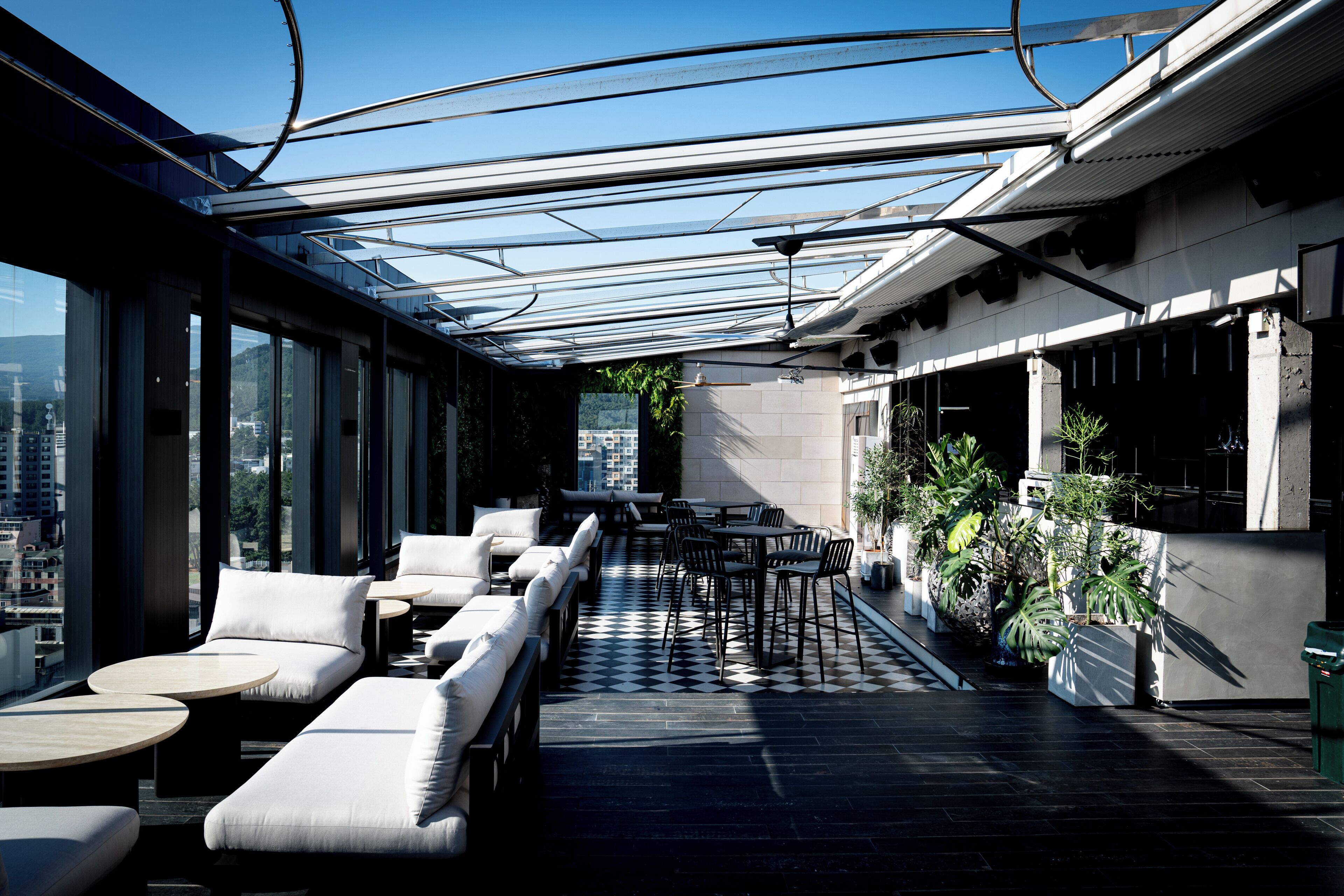 rooftop terrace