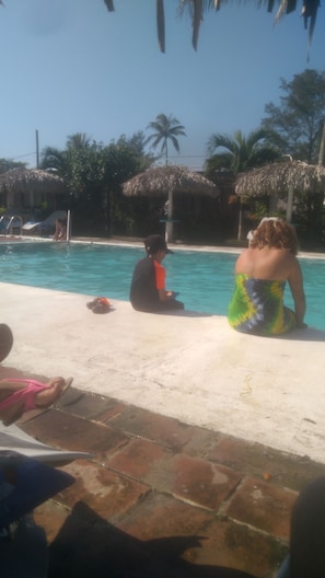 Outdoor pool - Casa 2 pisos Wifi TV (Pachuca)