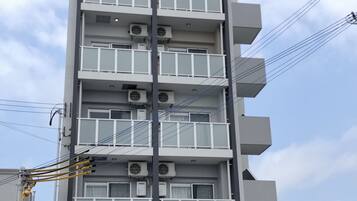 Façade de l’hébergement