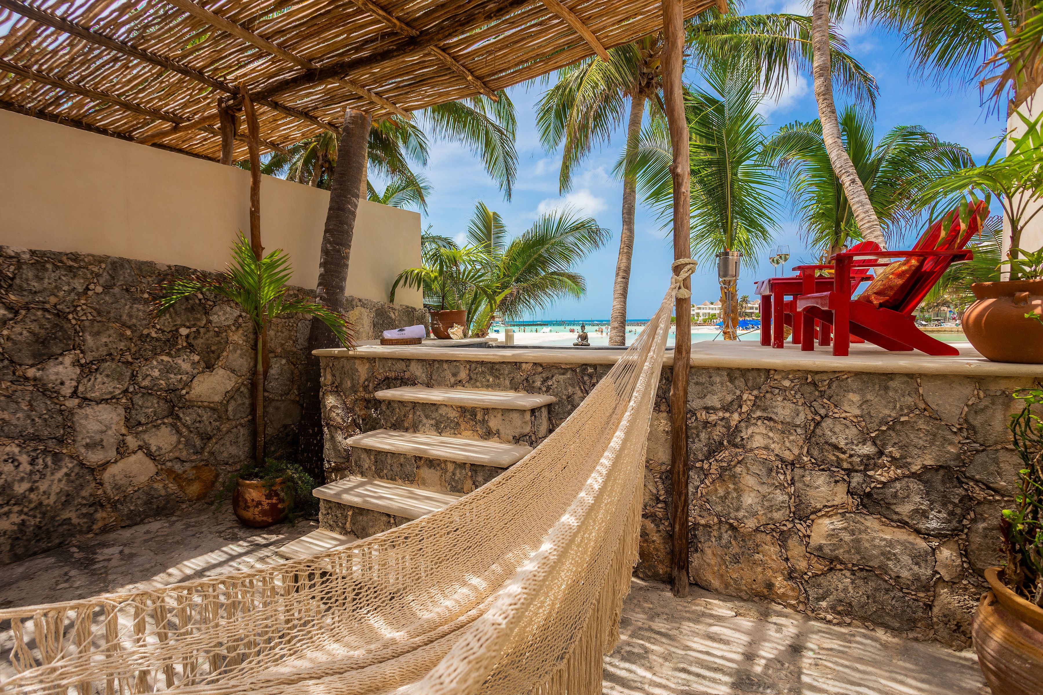 Plunge Pool Suite | In-room safe, blackout curtains, iron/ironing board, free WiFi