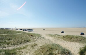 Tæt på stranden