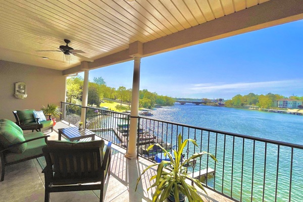 Soak in the beautiful sunsets from your oversized private balcony