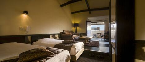 Kamer, uitzicht op zee (Japanese Western, Open-air Bath) | Donsdekens, een kluis op de kamer, gratis wifi, beddengoed