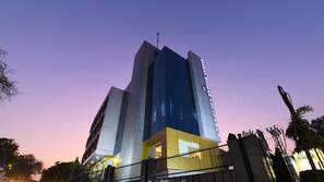 Front of property - evening/night - Madhav Muskan Residency (Mathura)