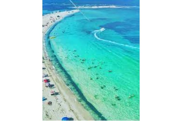 Solsenger og strandhåndklær