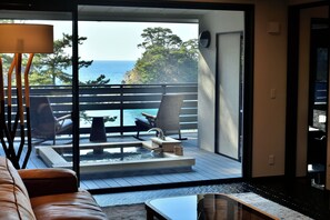 Rangyoku Guestroom with Open-Air Bath, Non Smoking | Beach/ocean view - Mayu Futahari (Nishiizu)
