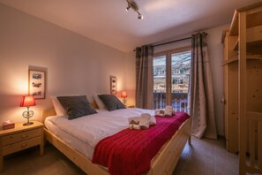 2 slaapkamers, een strijkplank/strijkijzer