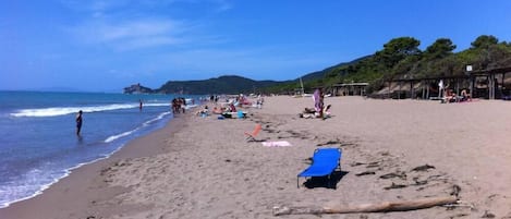 Una spiaggia nelle vicinanze