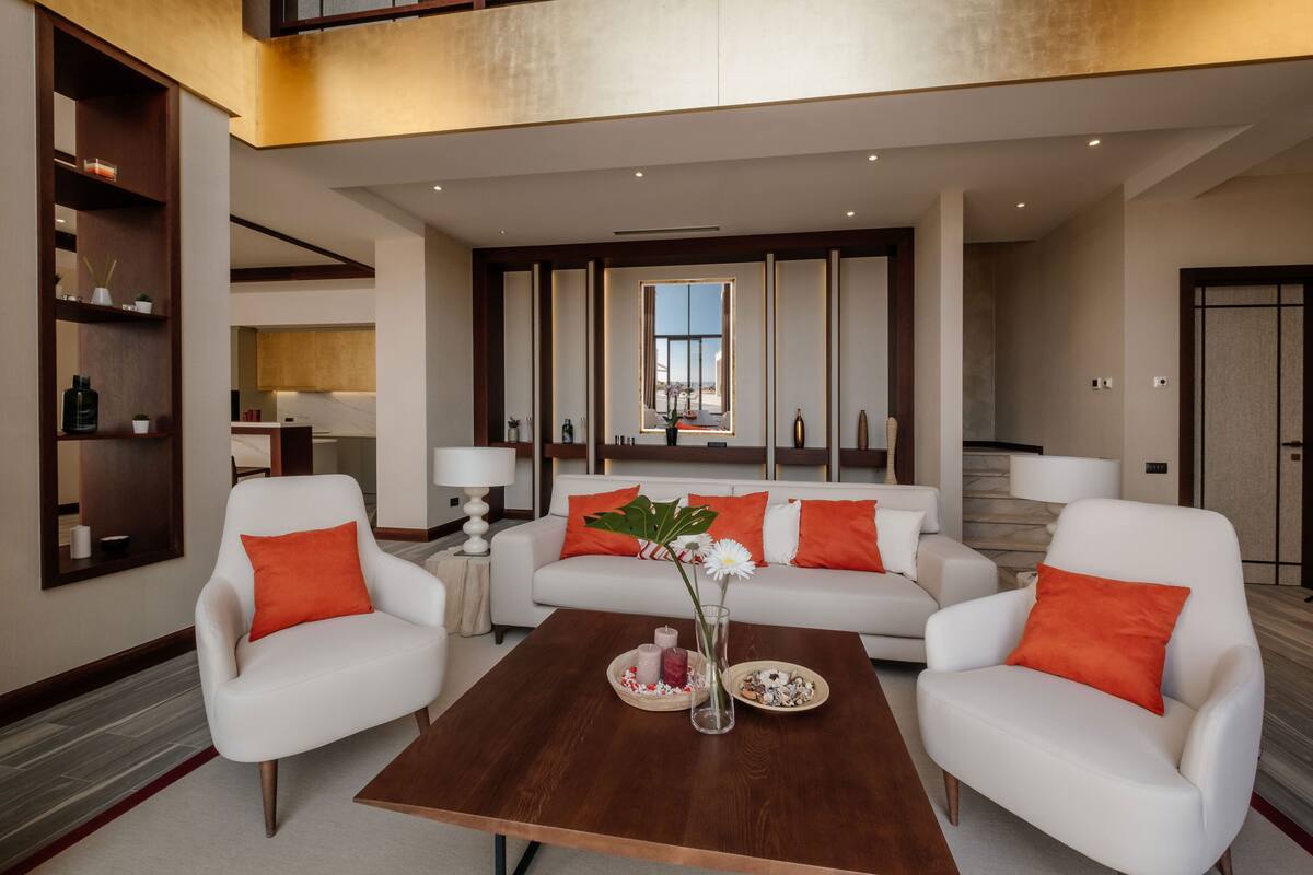 Villa (Adriatic) | Luxe beddengoed, een minibar, een kluis op de kamer