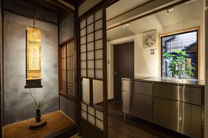 Prevate Vacathion Home (Country designated cultural property) | Private kitchenette | Fridge, microwave, stovetop, coffee/tea maker